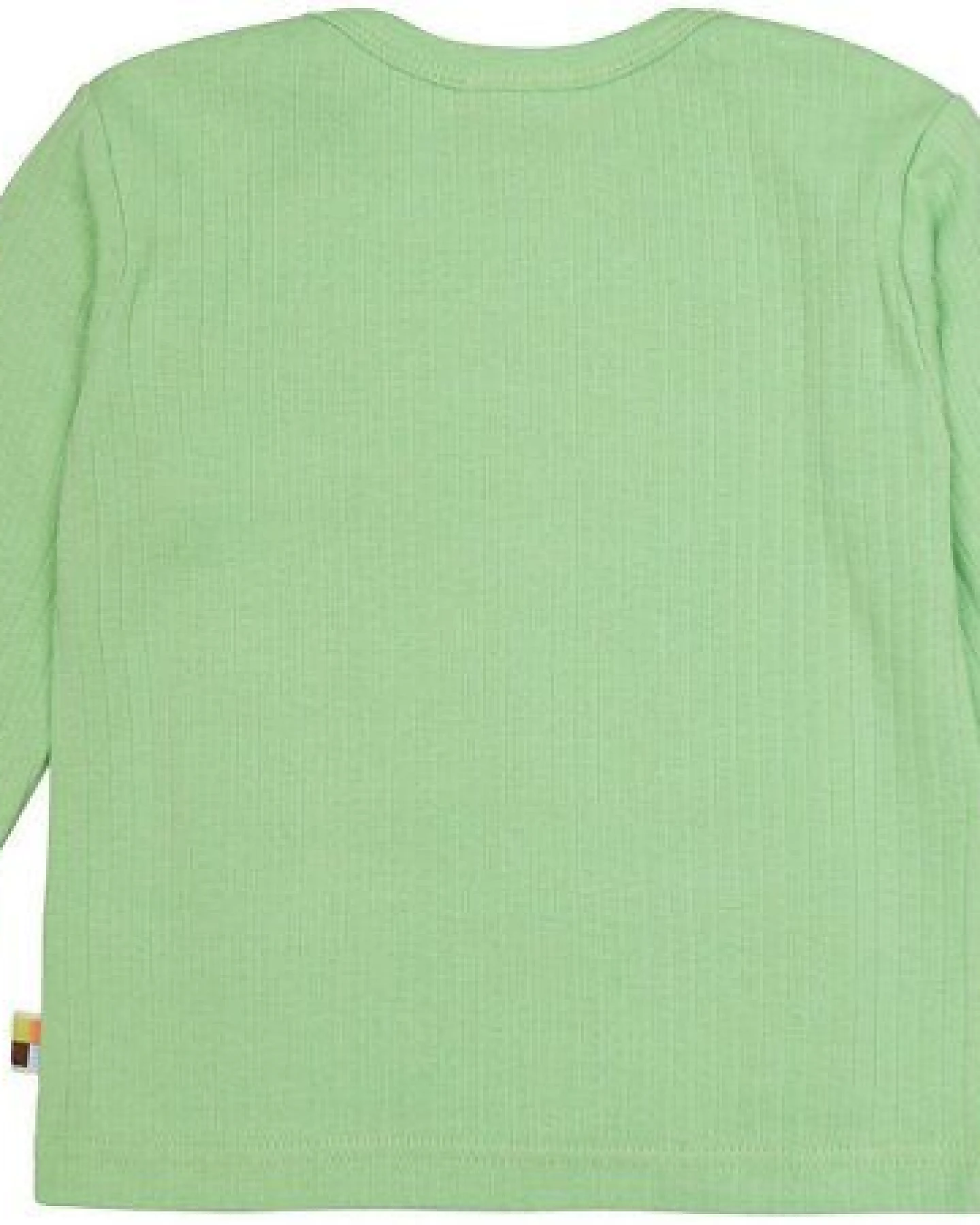 loud + proud Babys & Kinder Shirt Derby Rib mit Druck, GOTS-zertifiziert – Ansicht 2