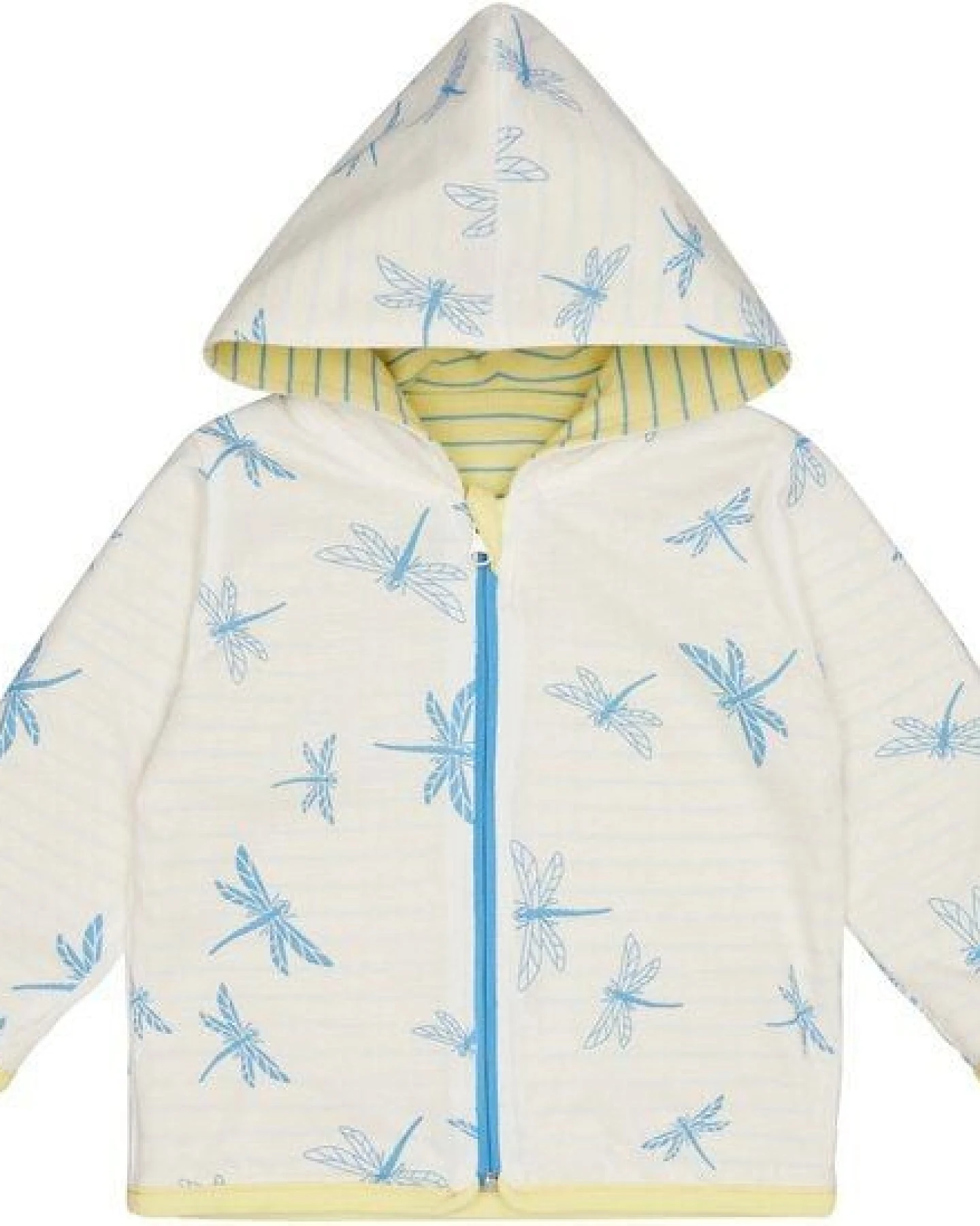 loud + proud Babys & Kinder Wendejacke mit Kapuze, GOTS-zertifiziert – Ansicht 2