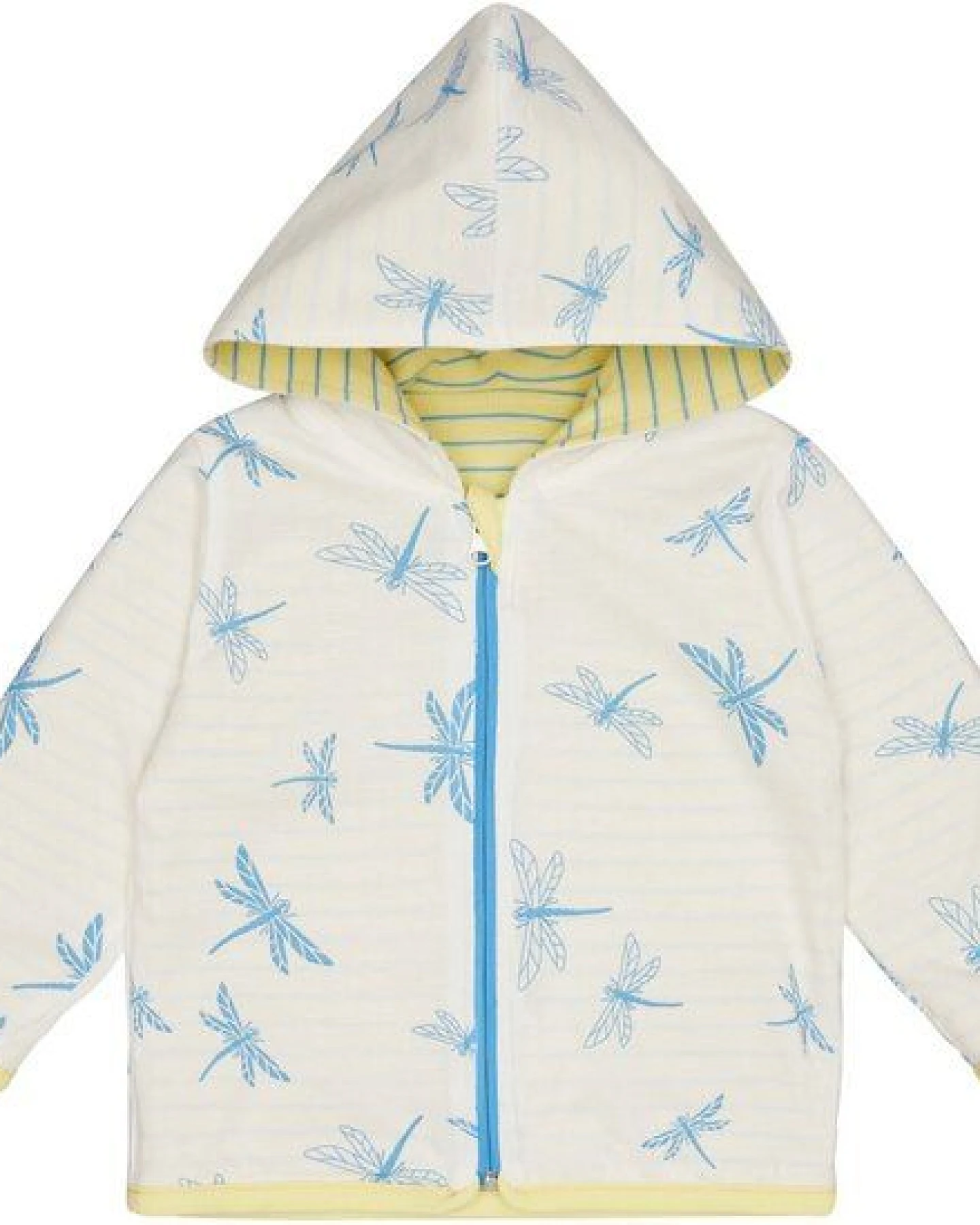 loud + proud Babys & Kinder Wendejacke mit Kapuze, GOTS-zertifiziert – Ansicht 2