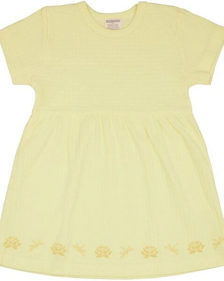 loud + proud Babys & Kinder Kleid Derby Rib, GOTS-zertifiziert