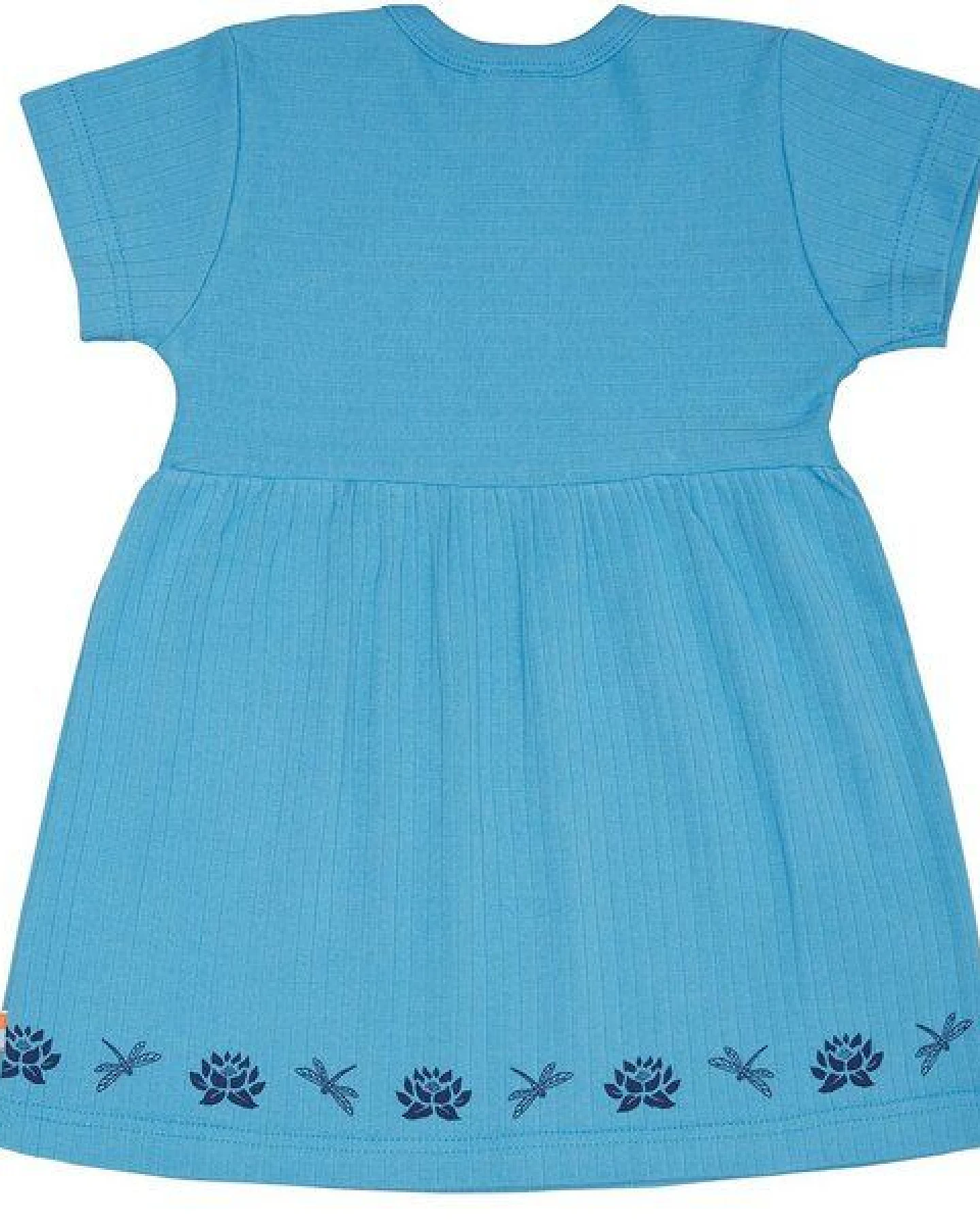 loud + proud Babys & Kinder Kleid Derby Rib, GOTS-zertifiziert – Ansicht 2