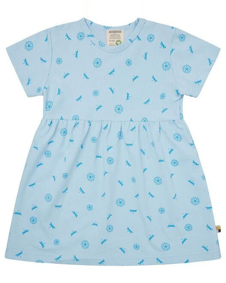 loud + proud Babys & Kinder Kleid Druck, GOTS-zertifiziert