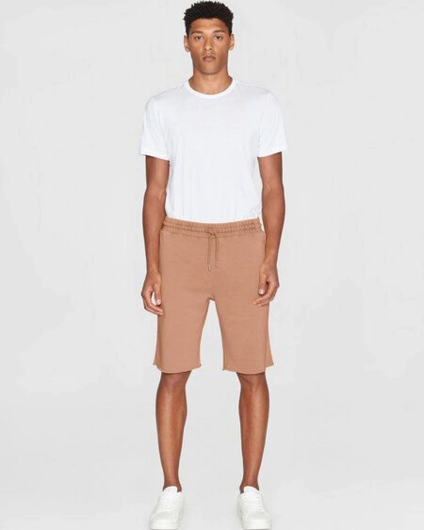 KnowledgeCotton Apparel Sweatshorts BIRCH aus Bio-Baumwolle – Ansicht 3