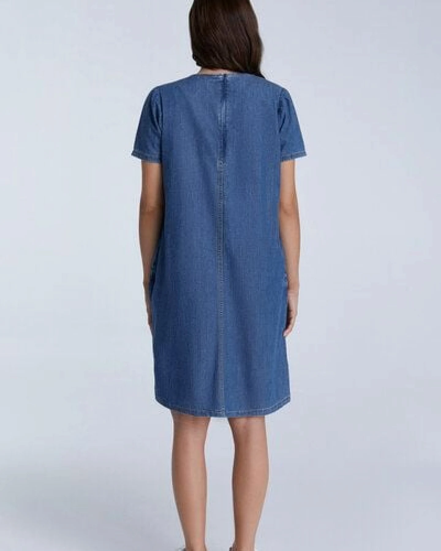 Evermind Jeanskleid - WA7022 – Ansicht 4