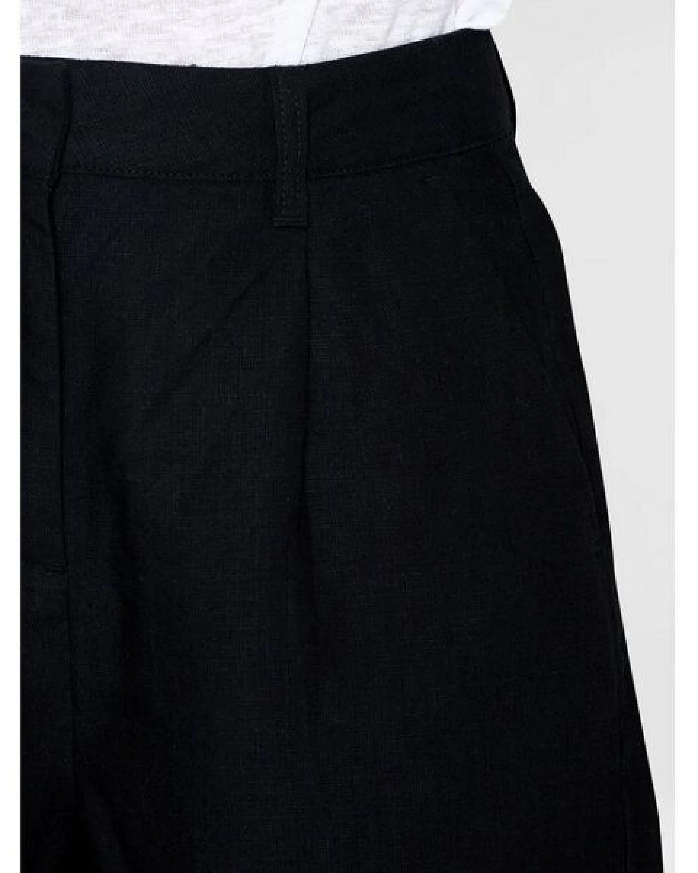 KnowledgeCotton Apparel High-Waist Shorts POSEY aus Bio-Leinen – Ansicht 4