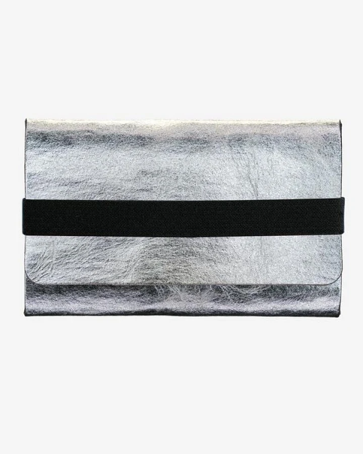 ANDERS & KOMISCH Kartenetui mit Münzfach in Silber - Slim Wallet - A&K TINY