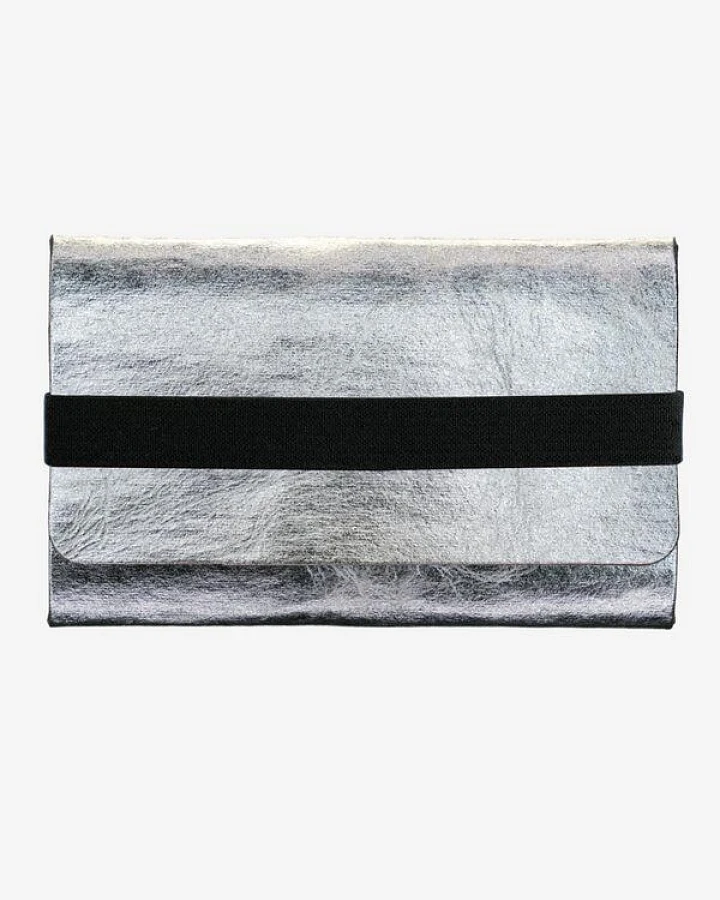 ANDERS & KOMISCH Kartenetui mit Münzfach in Silber - Slim Wallet - A&K TINY