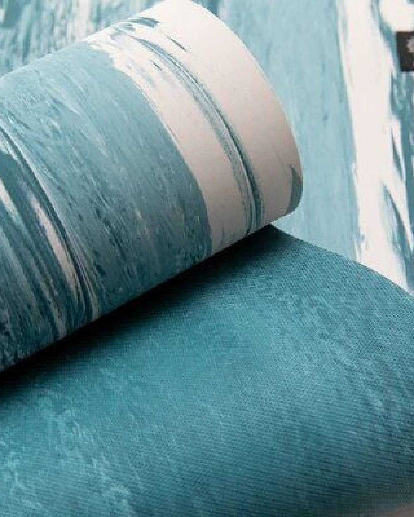 Divasya Yogamatte "Pure" aus Naturkautschuk mit Schutzhülle & Tragegurt – Ansicht 3