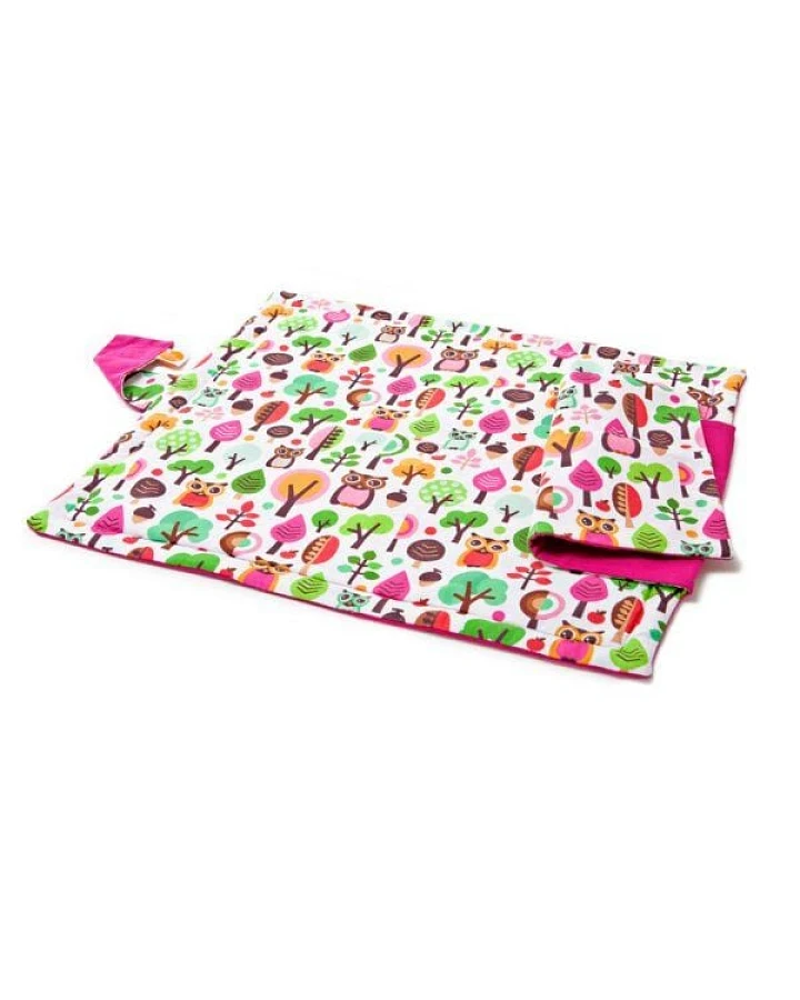 Millemarille Wickelunterlage to go "modern owls pink"
