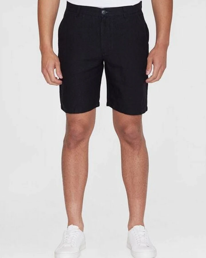 Produktseite: KnowledgeCotton Apparel Kurze Leinenhose - Chuck Regular