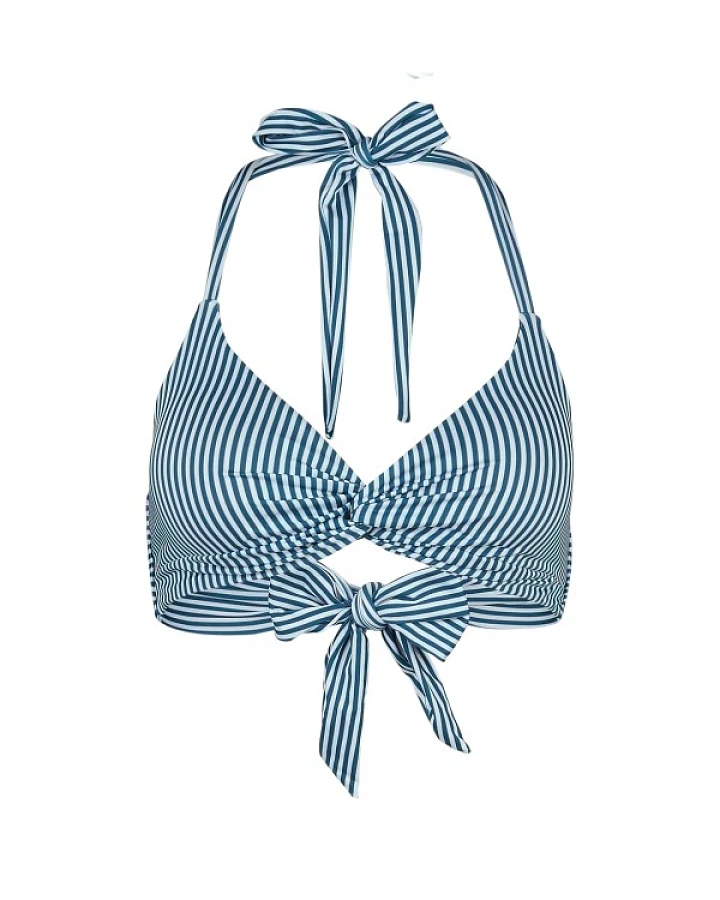 DEDICATED - Women's Bikini Top Gullholma - Bikini-Top Gr S blau