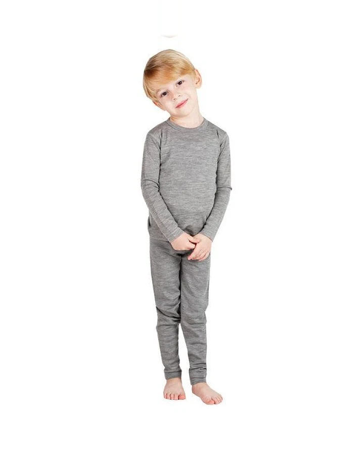 Woolona Baselayer Set - 100% Merinowolle (Kinder)