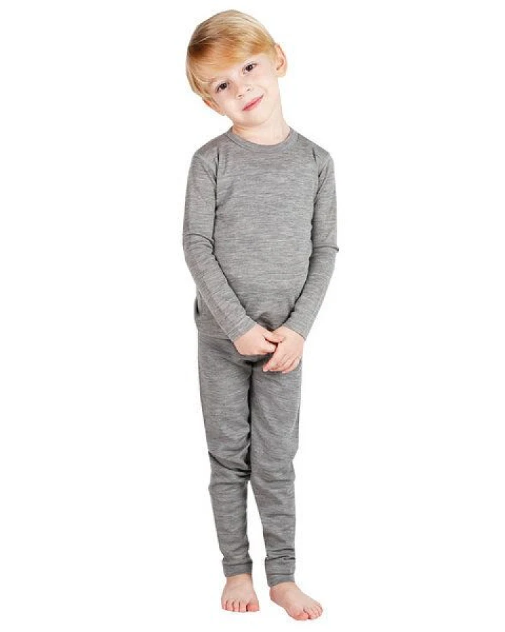 Woolona Baselayer Set - 100% Merinowolle (Kinder)