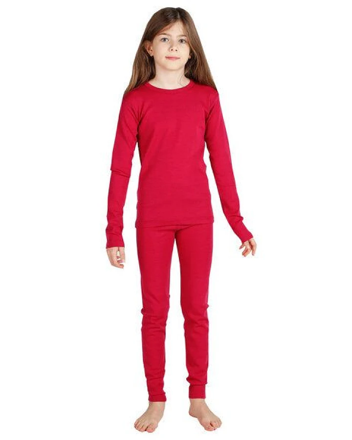 Woolona Baselayer Set - 100% Merinowolle (Mädchen)