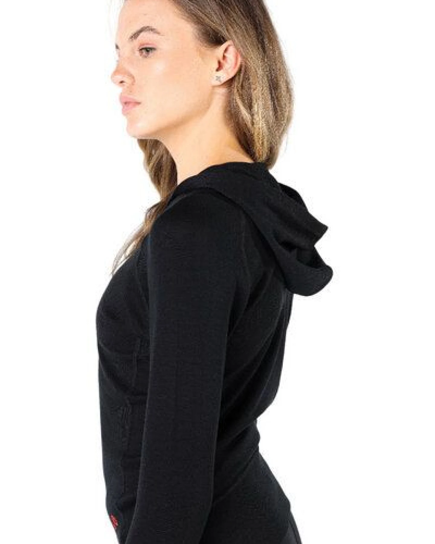 Woolona Langarm Hoodie - SONATRA - 100% Merinowolle – Ansicht 2
