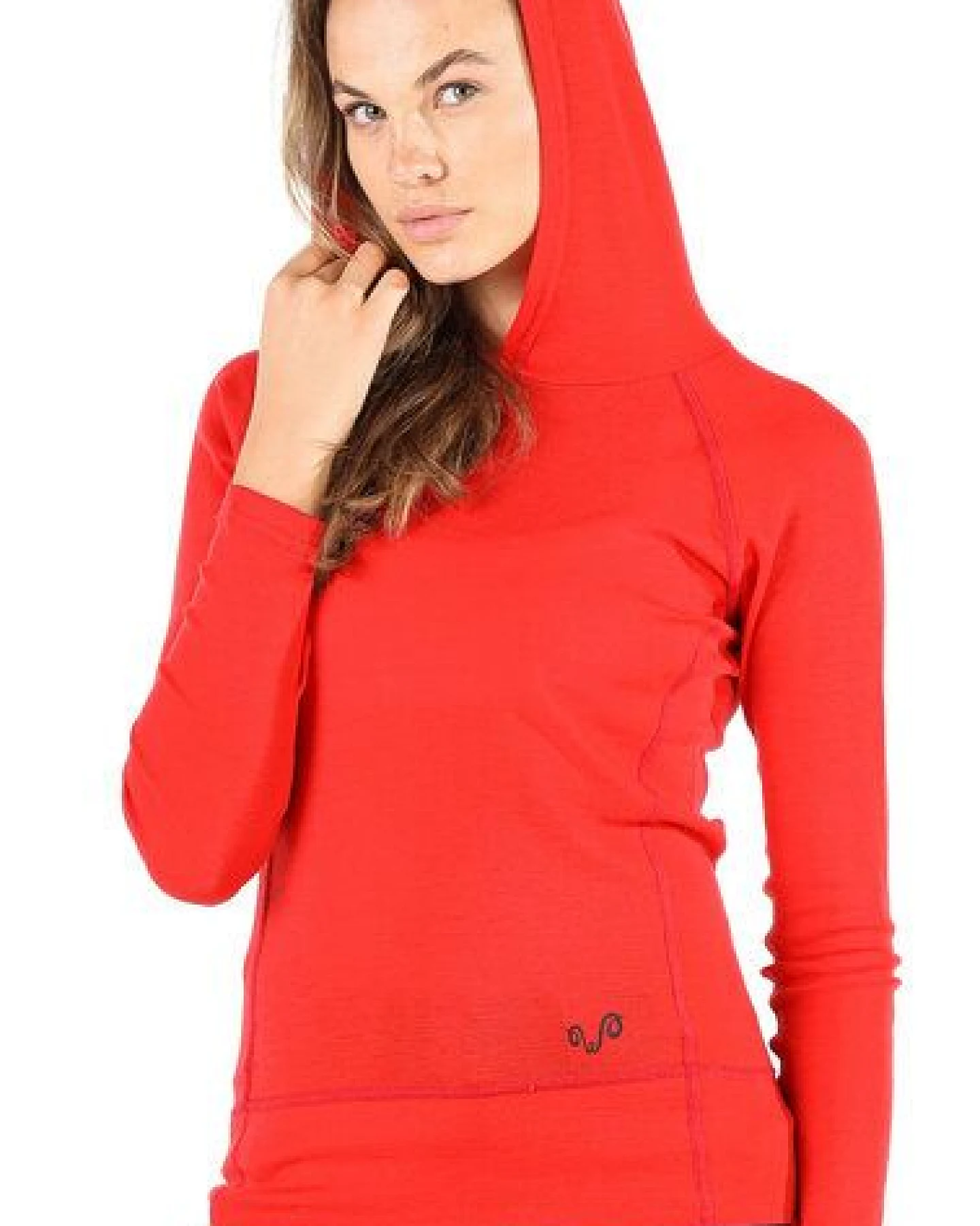 Woolona Langarm Hoodie - SONATRA - 100% Merinowolle – Ansicht 2