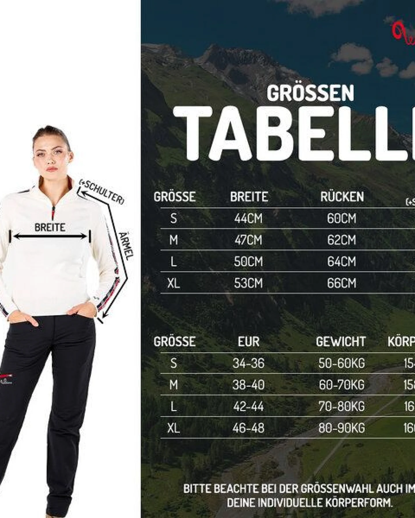 Woolona Merino Pullover Damen - ASYA - 100% Merinowolle 1/4 (Zip) – Ansicht 4