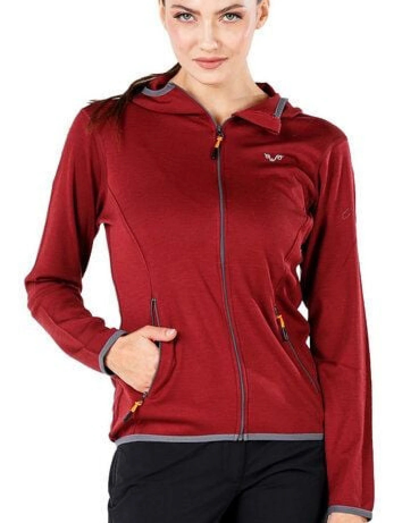Woolona Merino Zipper Damen - MARIN - Zip – Ansicht 2