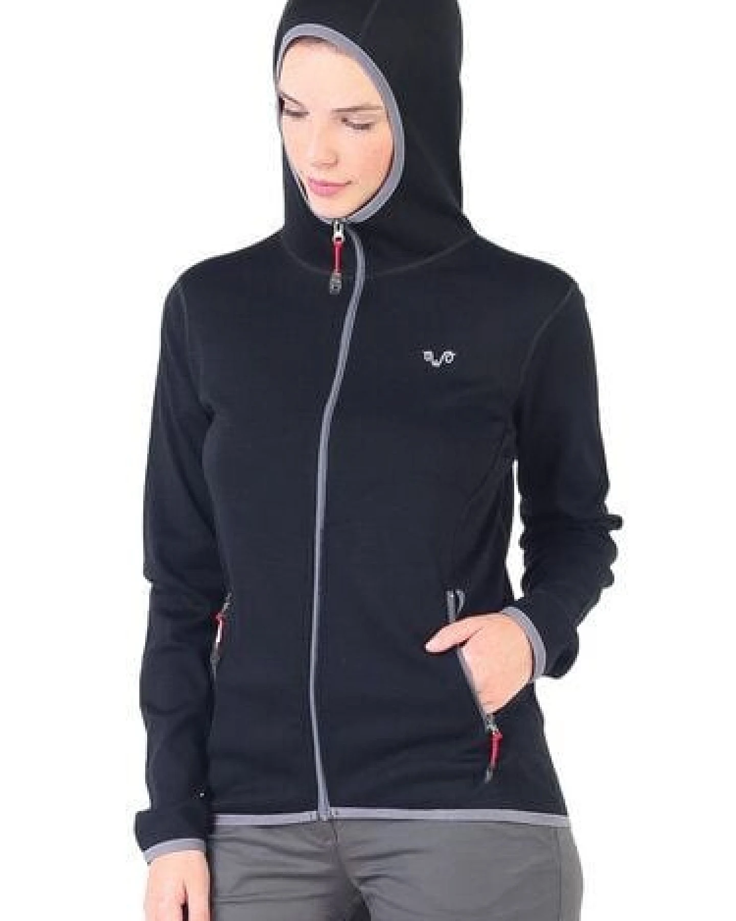 Woolona Merino Zipper Damen - MARIN - Zip – Ansicht 3