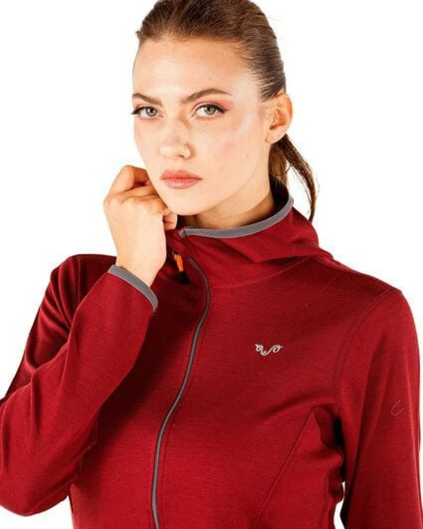 Woolona Merino Zipper Damen - MARIN - Zip – Ansicht 2