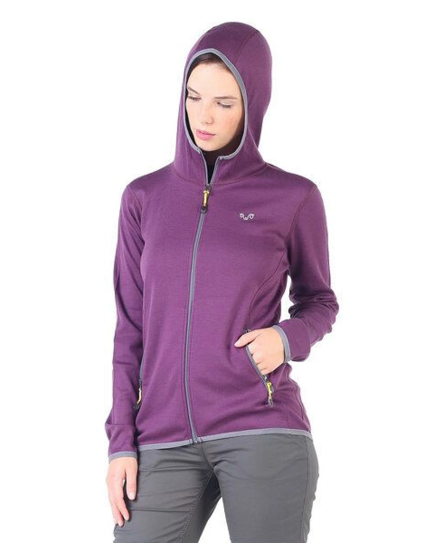 Woolona Merino Zipper Damen - MARIN - Zip – Ansicht 4