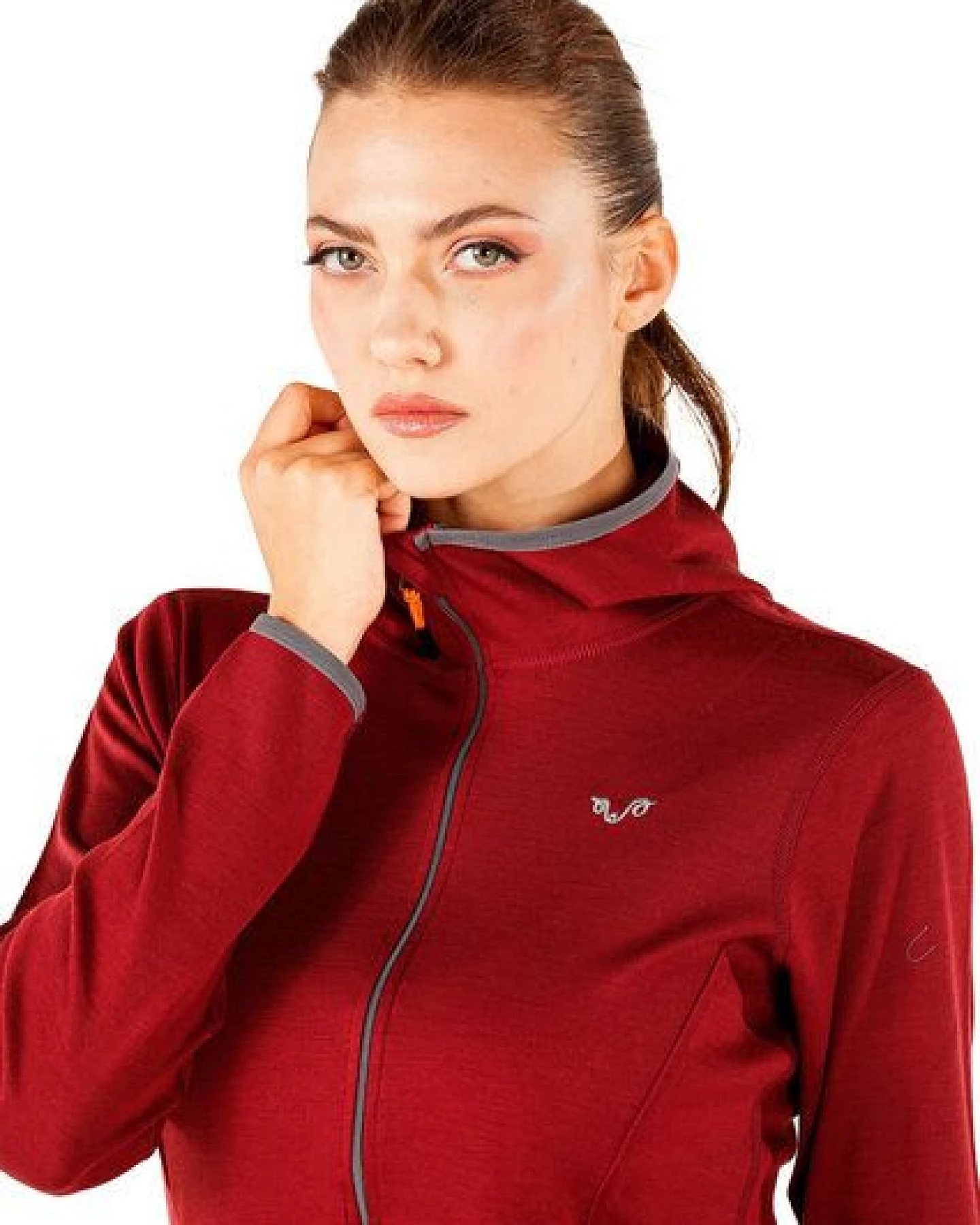 Woolona Merino Zipper Damen - MARIN - Zip – Ansicht 2
