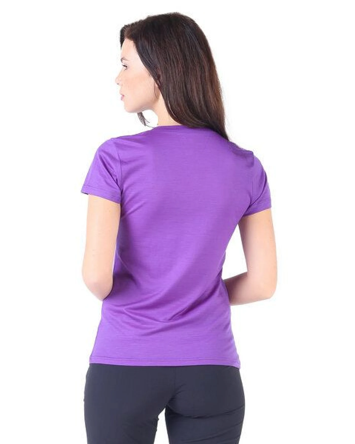 Woolona V-Shirt - CALIMA - 100% Merinowolle – Ansicht 2