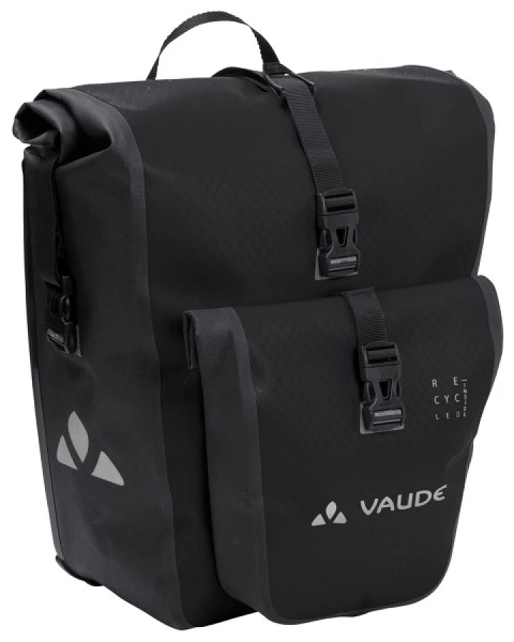 Vaude - Aqua Back Plus Single Recycled - Gepäckträgertasche Gr 25,5 l schwarz