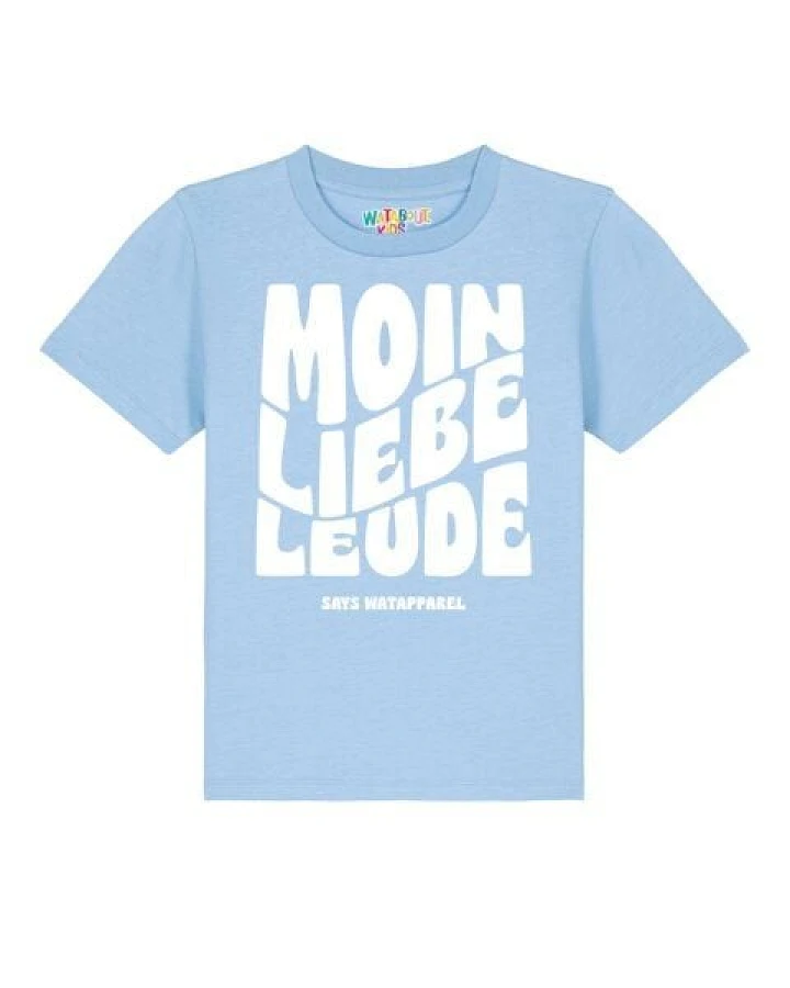 watabout.kids T-Shirt Kinder Moin liebe Leude