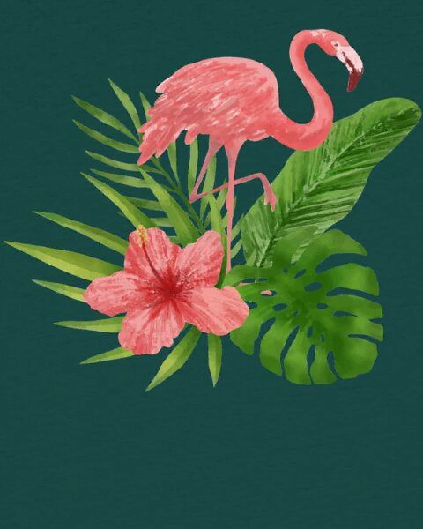 watabout.kids T-Shirt Kinder Flamingo – Ansicht 2