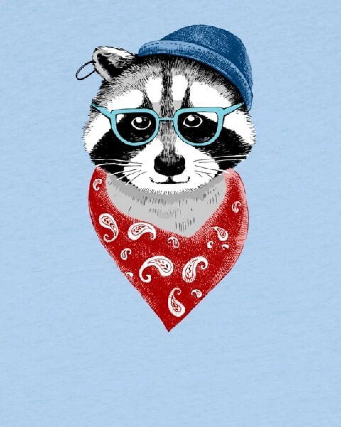 watabout.kids T-Shirt Kinder Waschbär – Ansicht 2