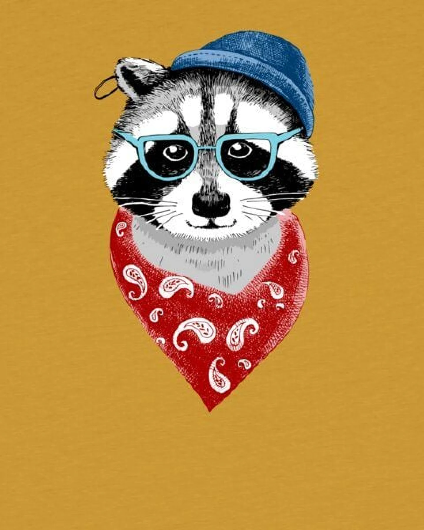 watabout.kids T-Shirt Kinder Waschbär – Ansicht 2