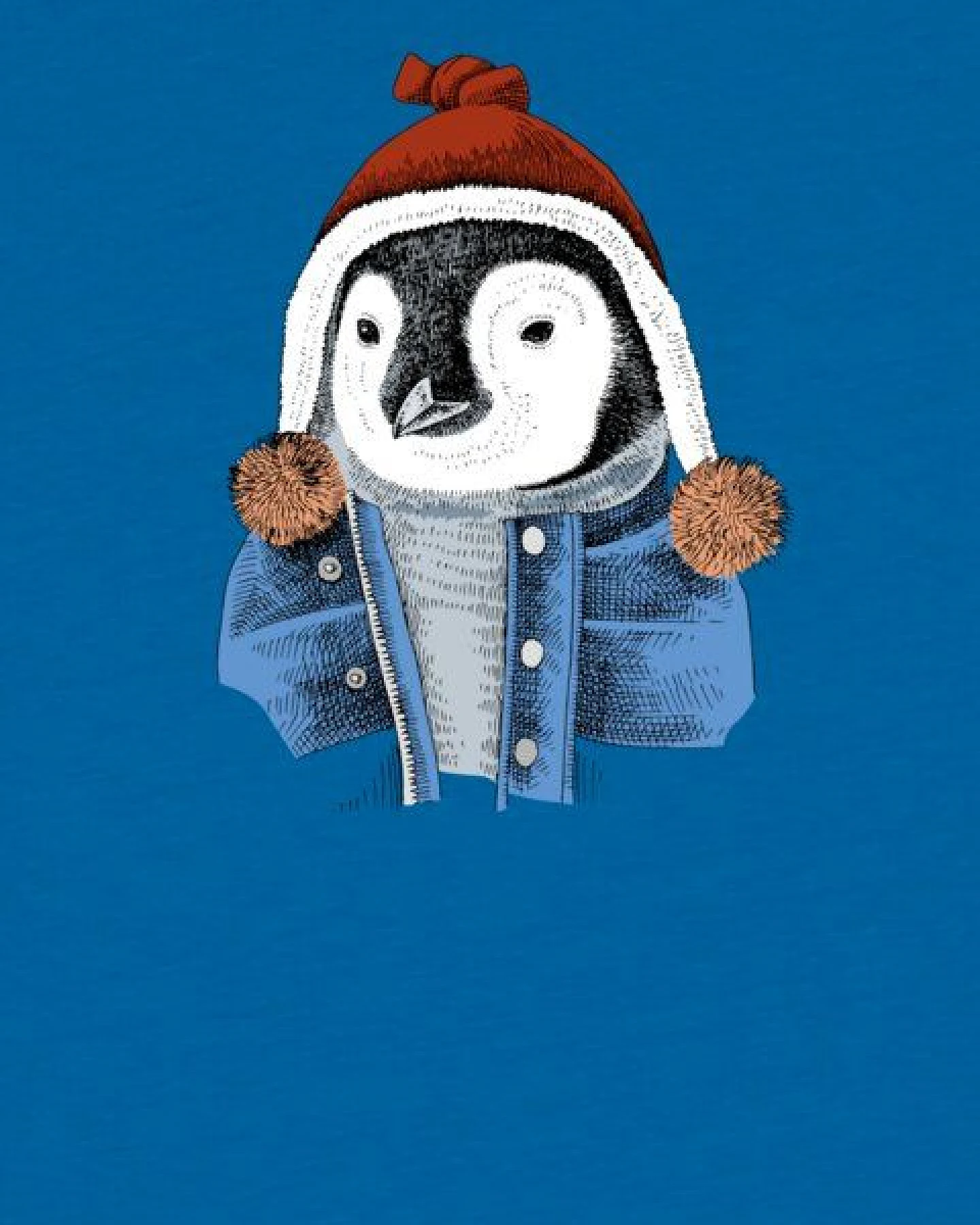 watabout.kids T-Shirt Kinder Pinguin – Ansicht 2