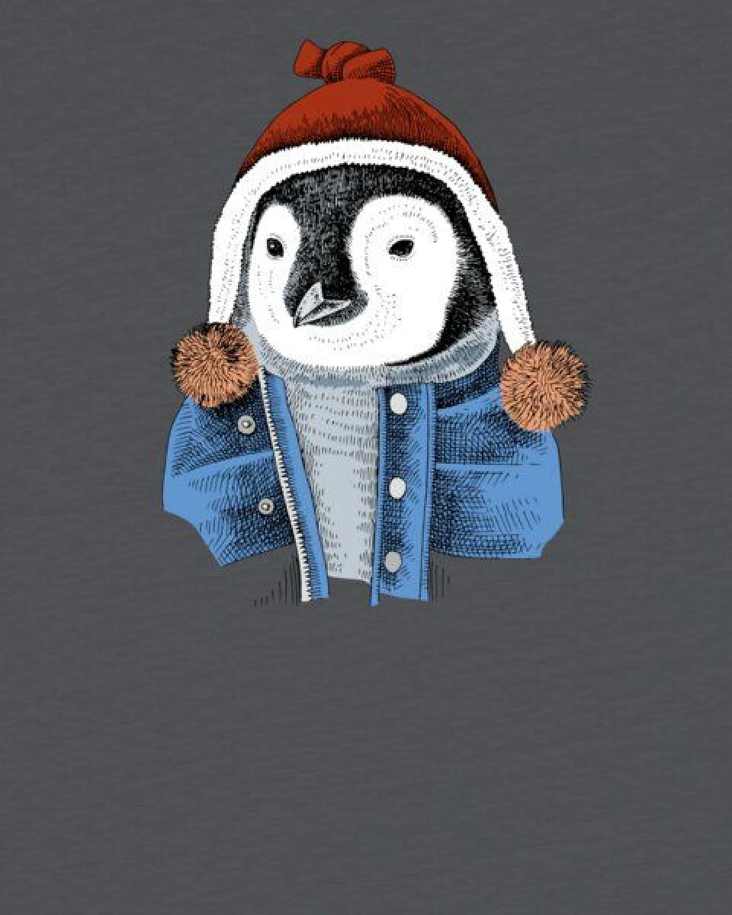 watabout.kids T-Shirt Kinder Pinguin – Ansicht 2