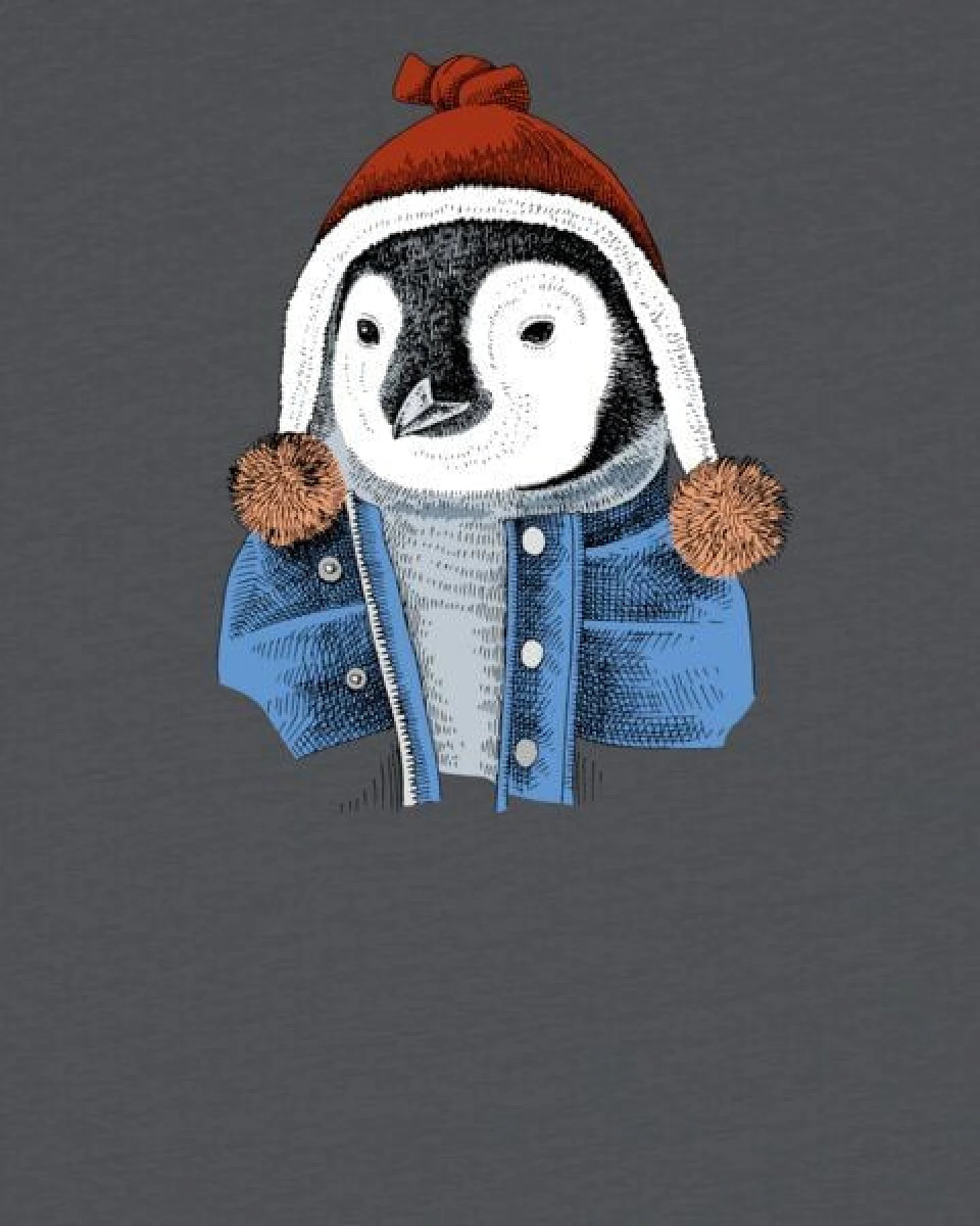 watabout.kids T-Shirt Kinder Pinguin – Ansicht 2