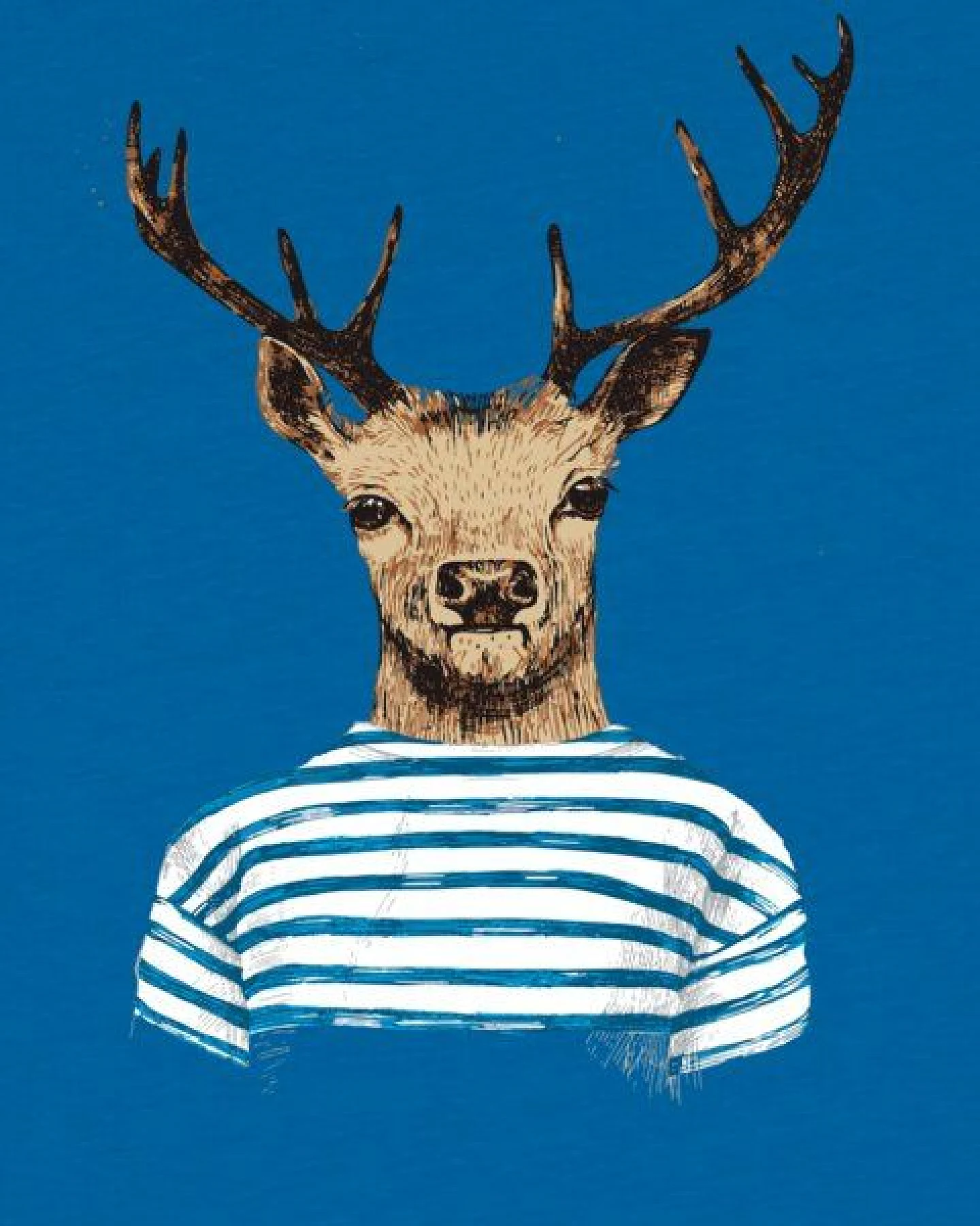 watabout.kids T-Shirt Kinder Hirsch – Ansicht 2
