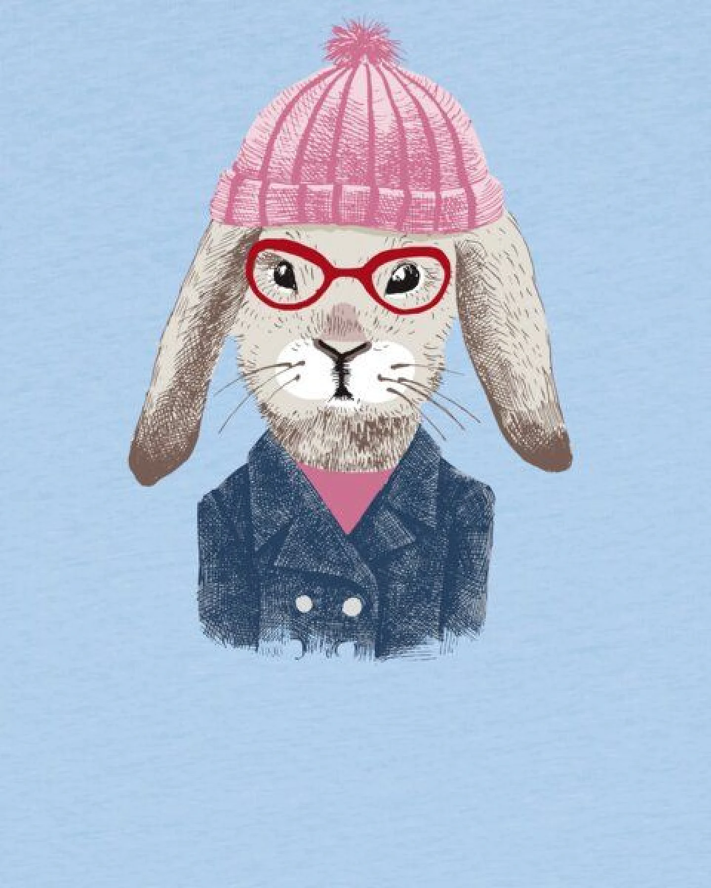 watabout.kids T-Shirt Kinder Hase – Ansicht 2
