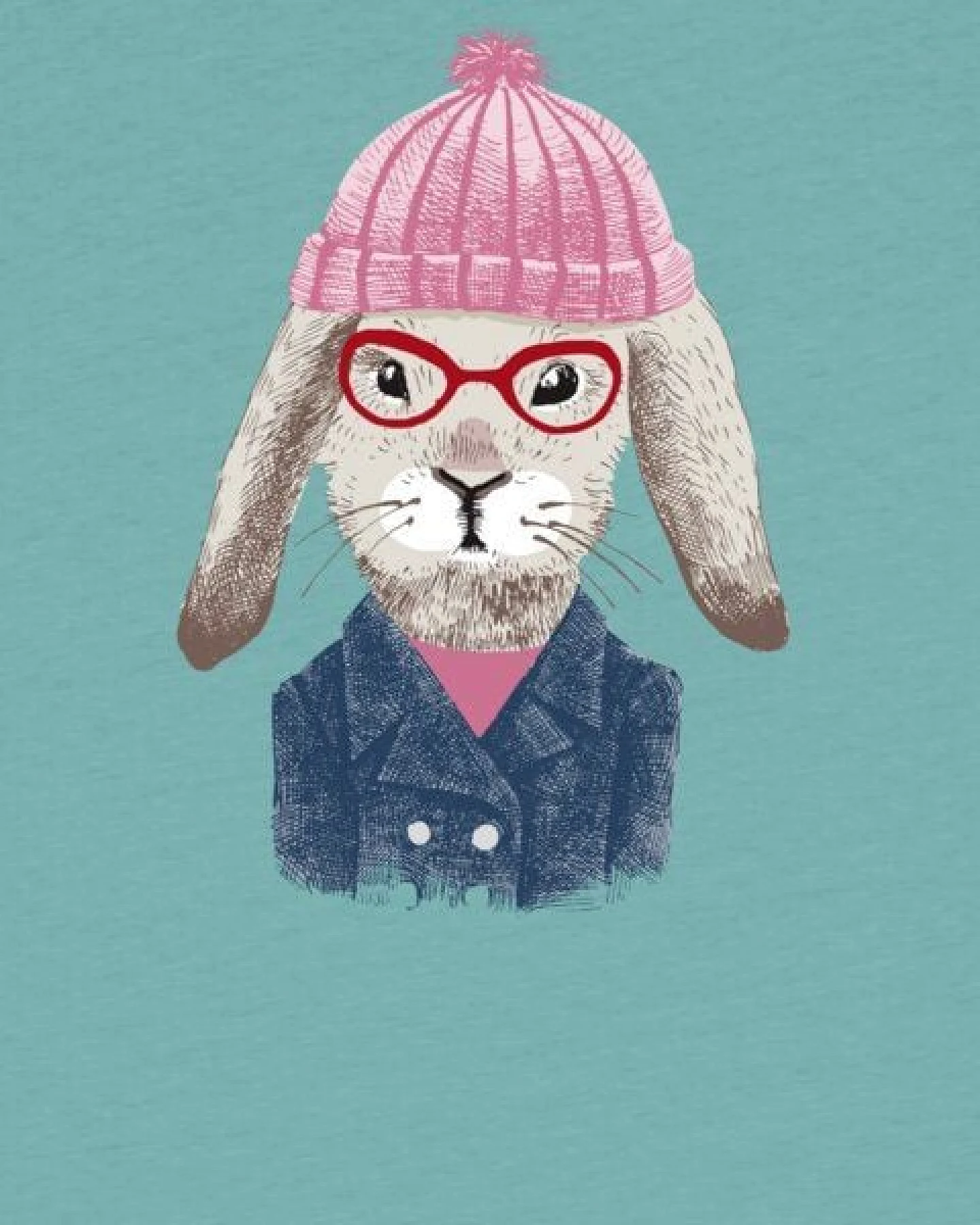 watabout.kids T-Shirt Kinder Hase – Ansicht 2
