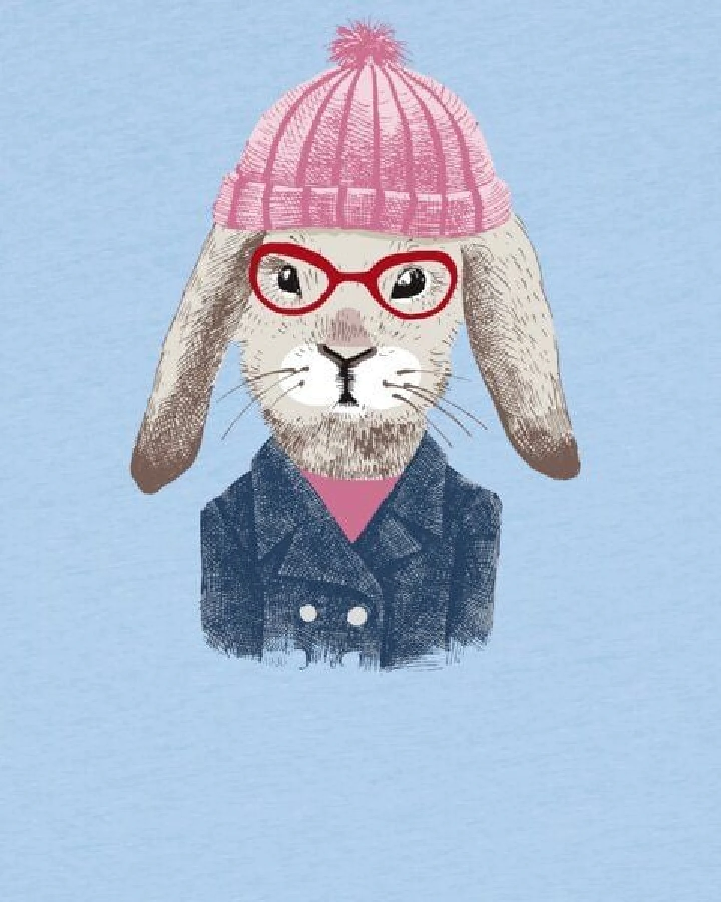watabout.kids T-Shirt Kinder Hase – Ansicht 2