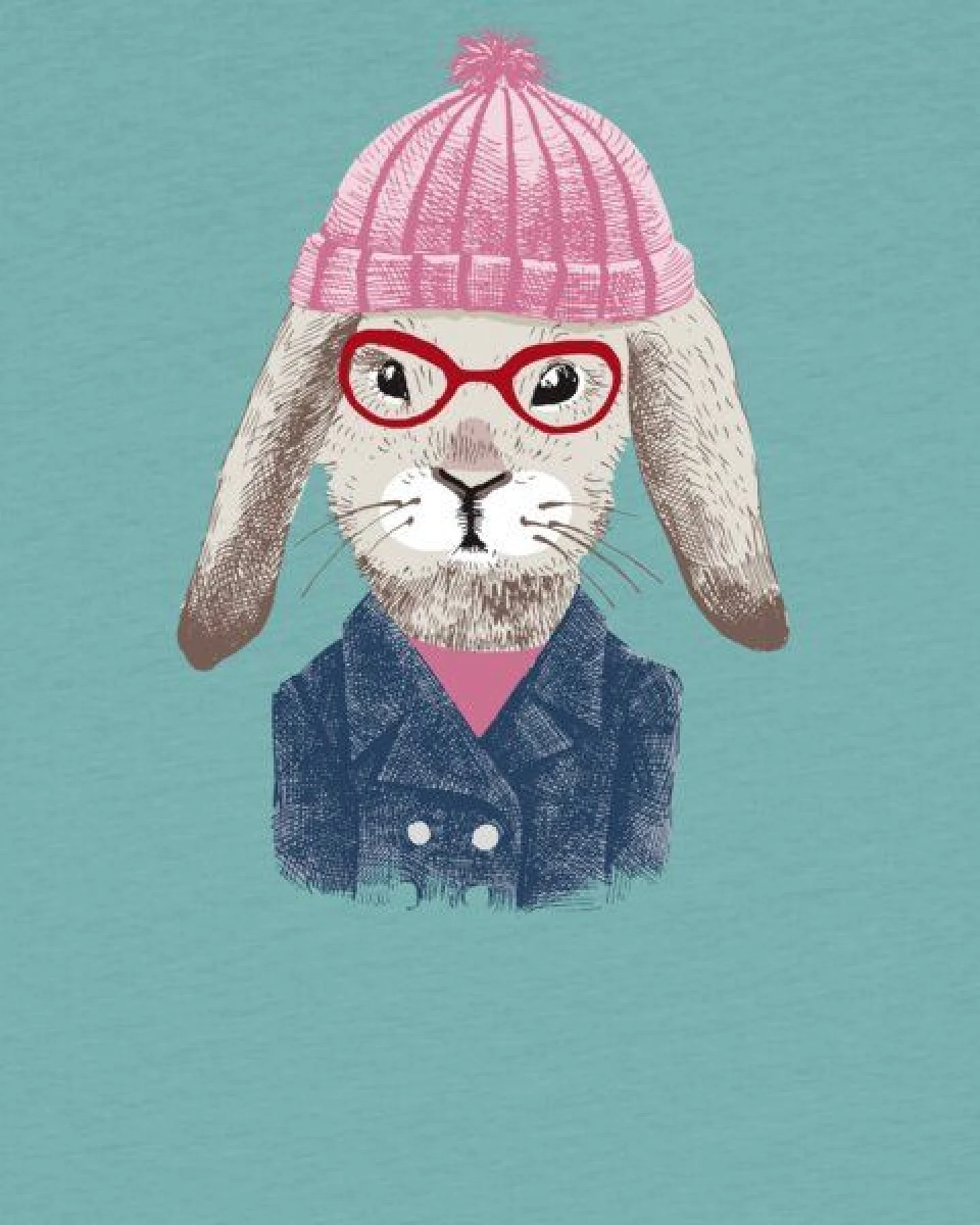 watabout.kids T-Shirt Kinder Hase – Ansicht 2