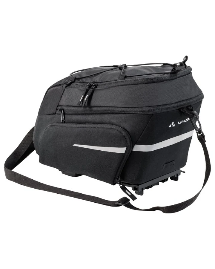 Vaude - Silkroad Plus (MIK) - Gepäckträgertasche Gr 16 l grau/schwarz