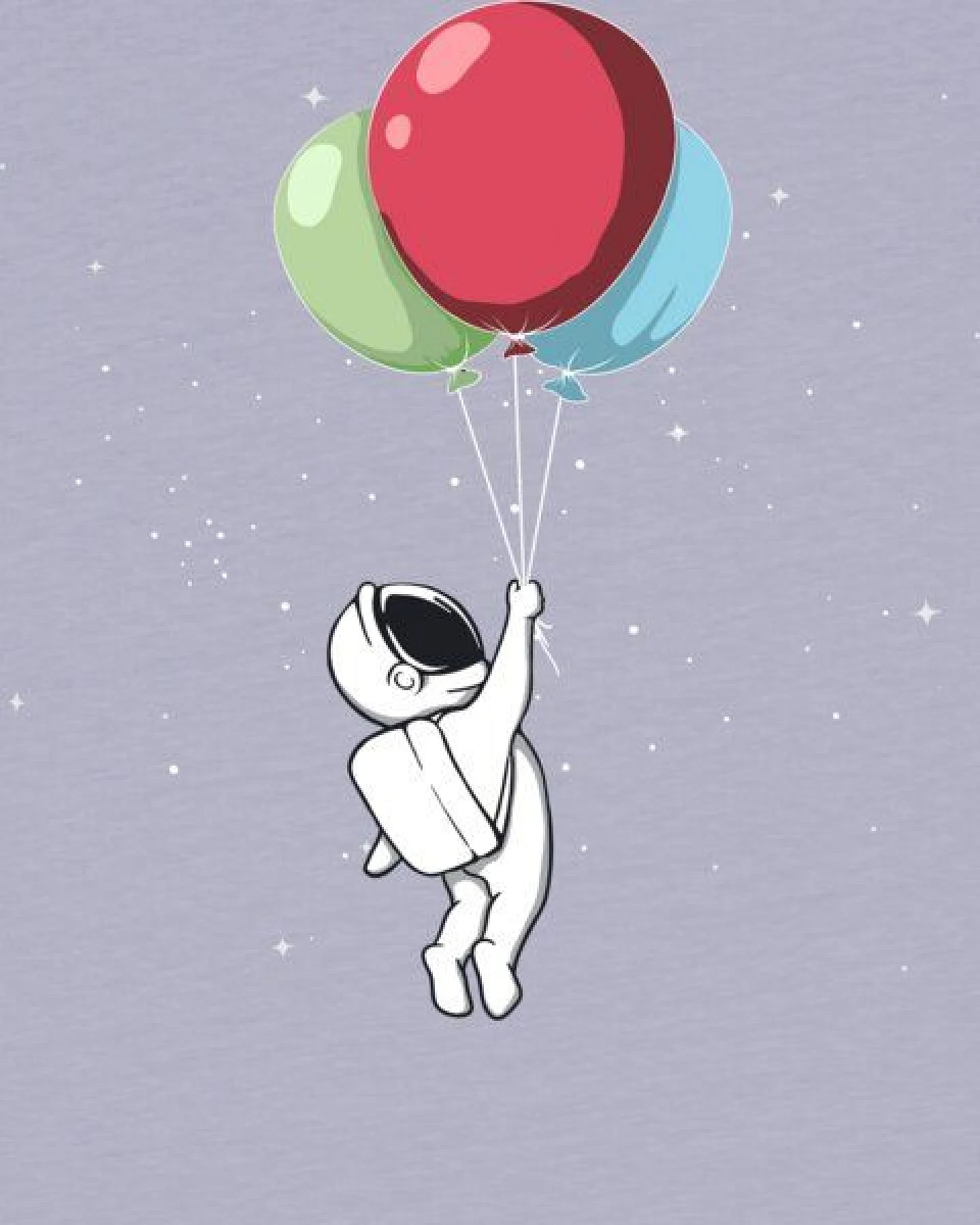 watabout.kids T-Shirt Kinder Little Balloon Astronaut – Ansicht 2