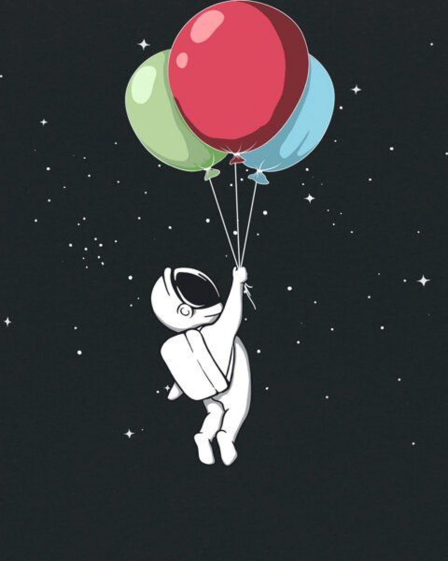 watabout.kids T-Shirt Kinder Little Balloon Astronaut – Ansicht 2