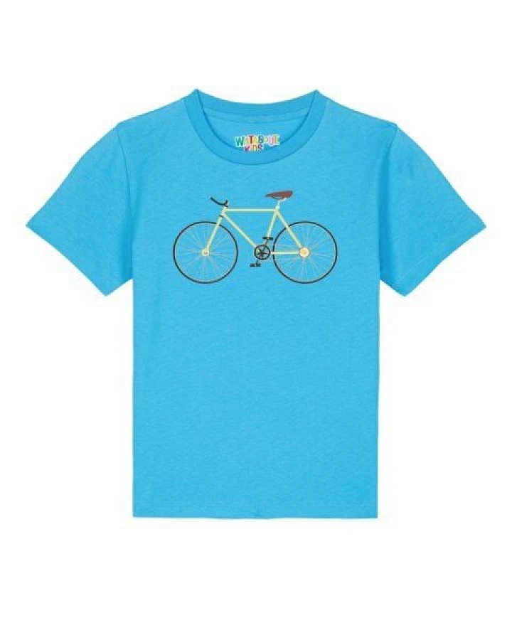 watabout.kids T-Shirt Kinder Yellow Bike