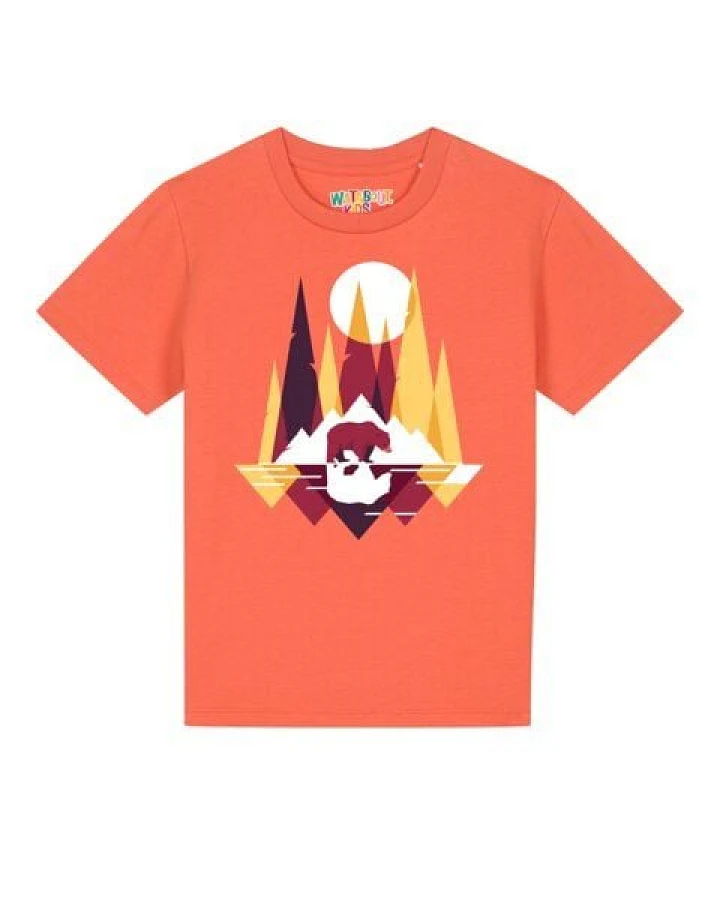 watabout.kids T-Shirt Kinder Von Bären und Bergen