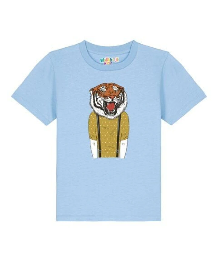 watabout.kids T-Shirt Kinder Tiger Head