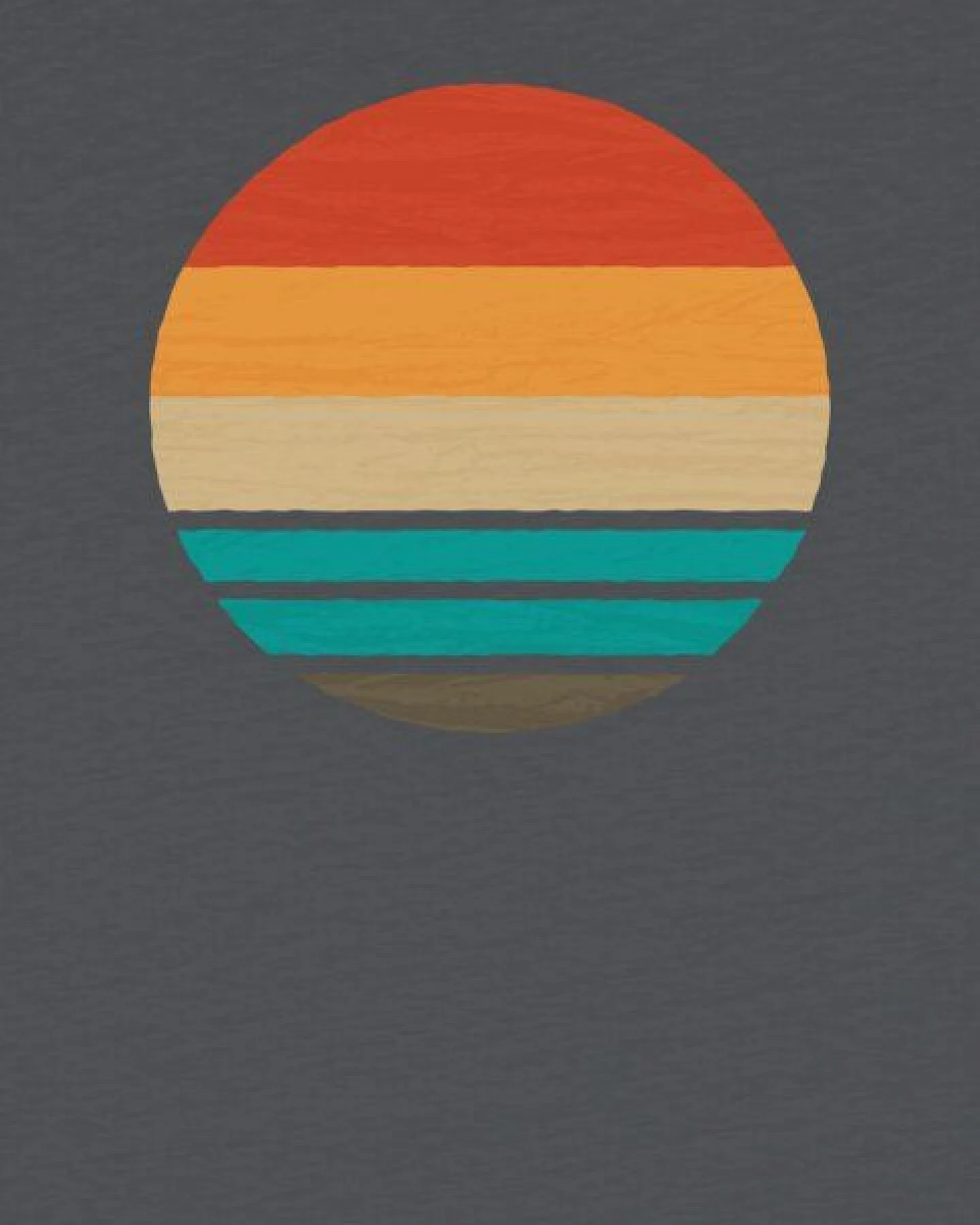 watabout.kids T-Shirt Kinder Retro Sunset Ocean – Ansicht 2