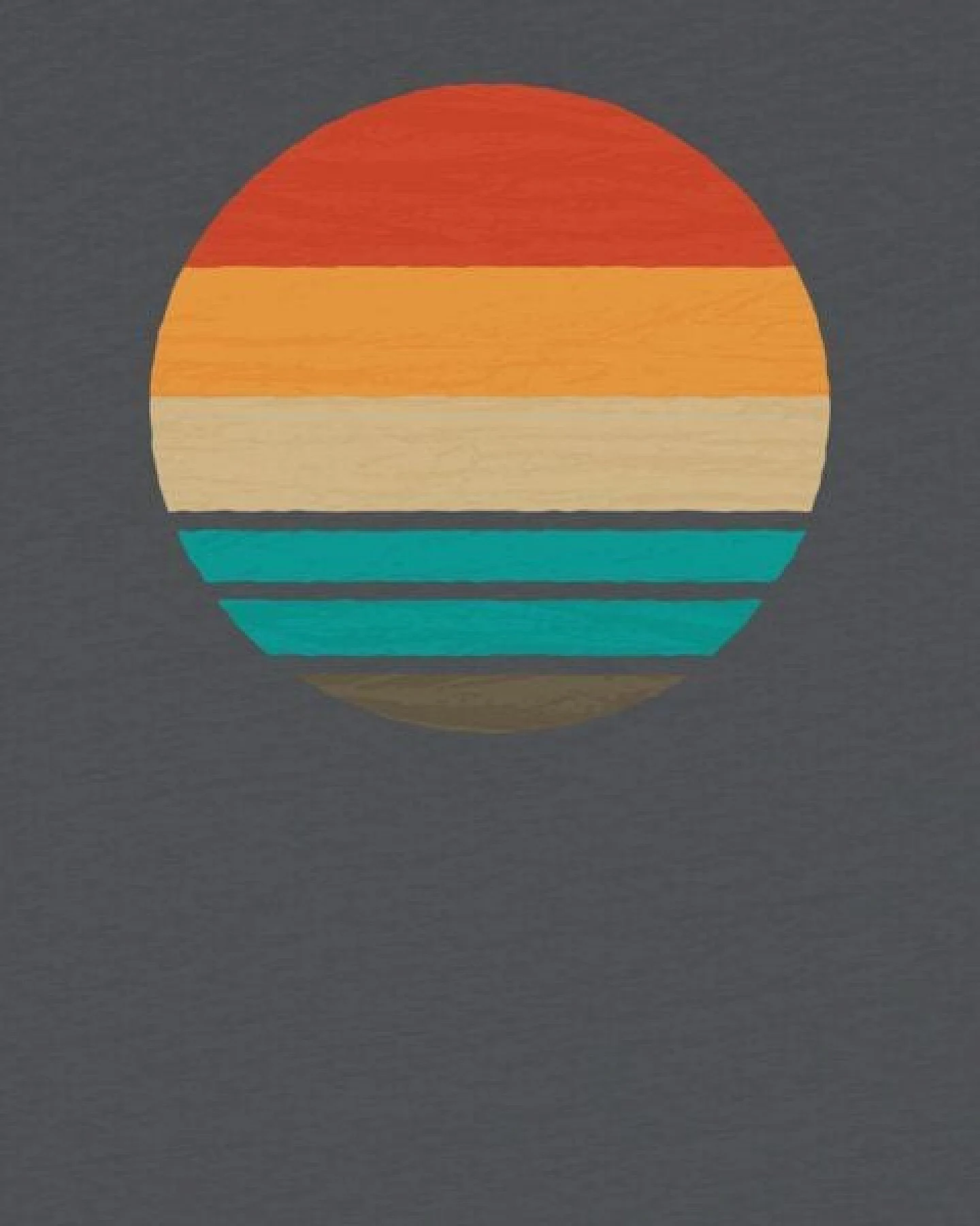 watabout.kids T-Shirt Kinder Retro Sunset Ocean – Ansicht 2