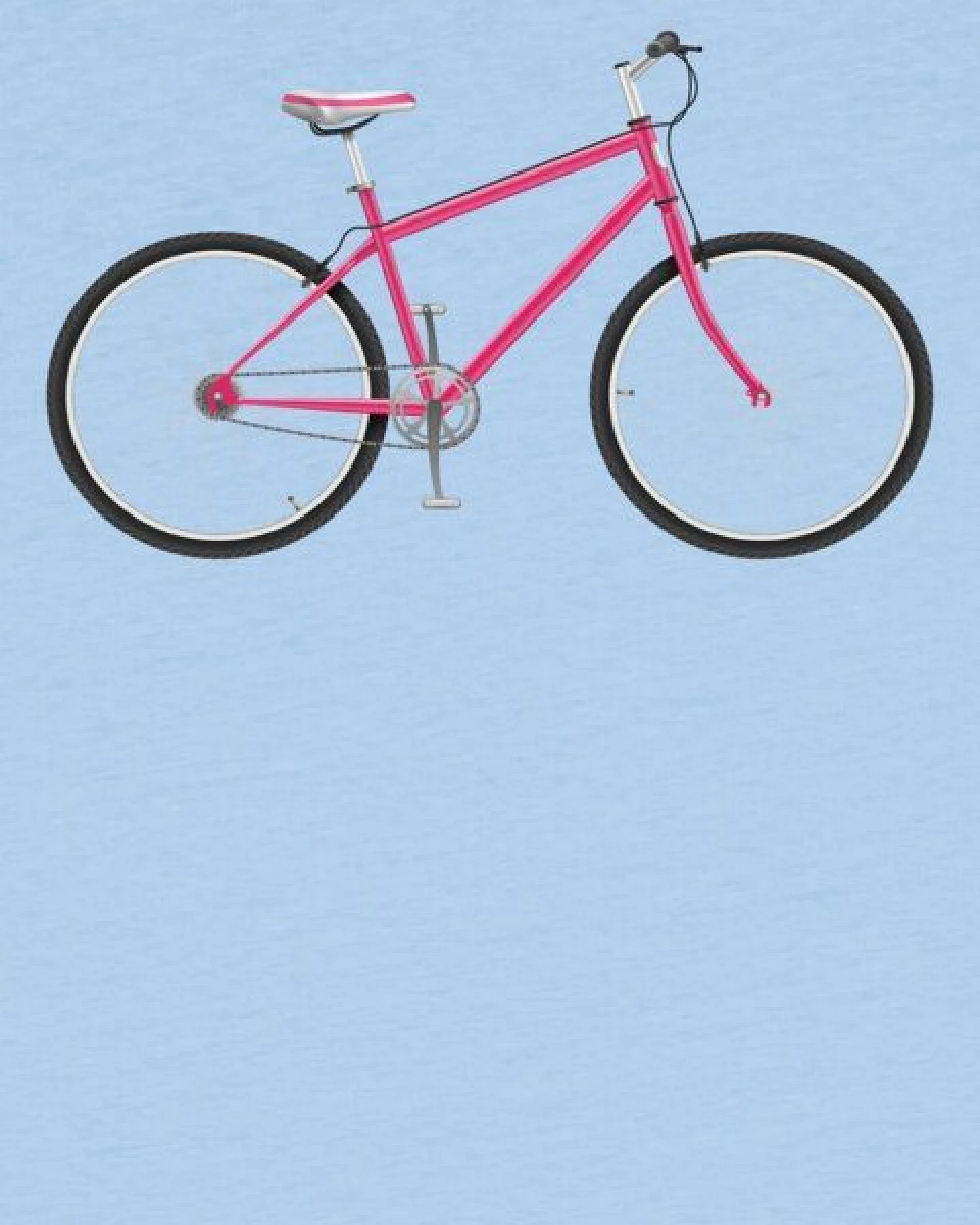 watabout.kids T-Shirt Kinder Pink Bike – Ansicht 2