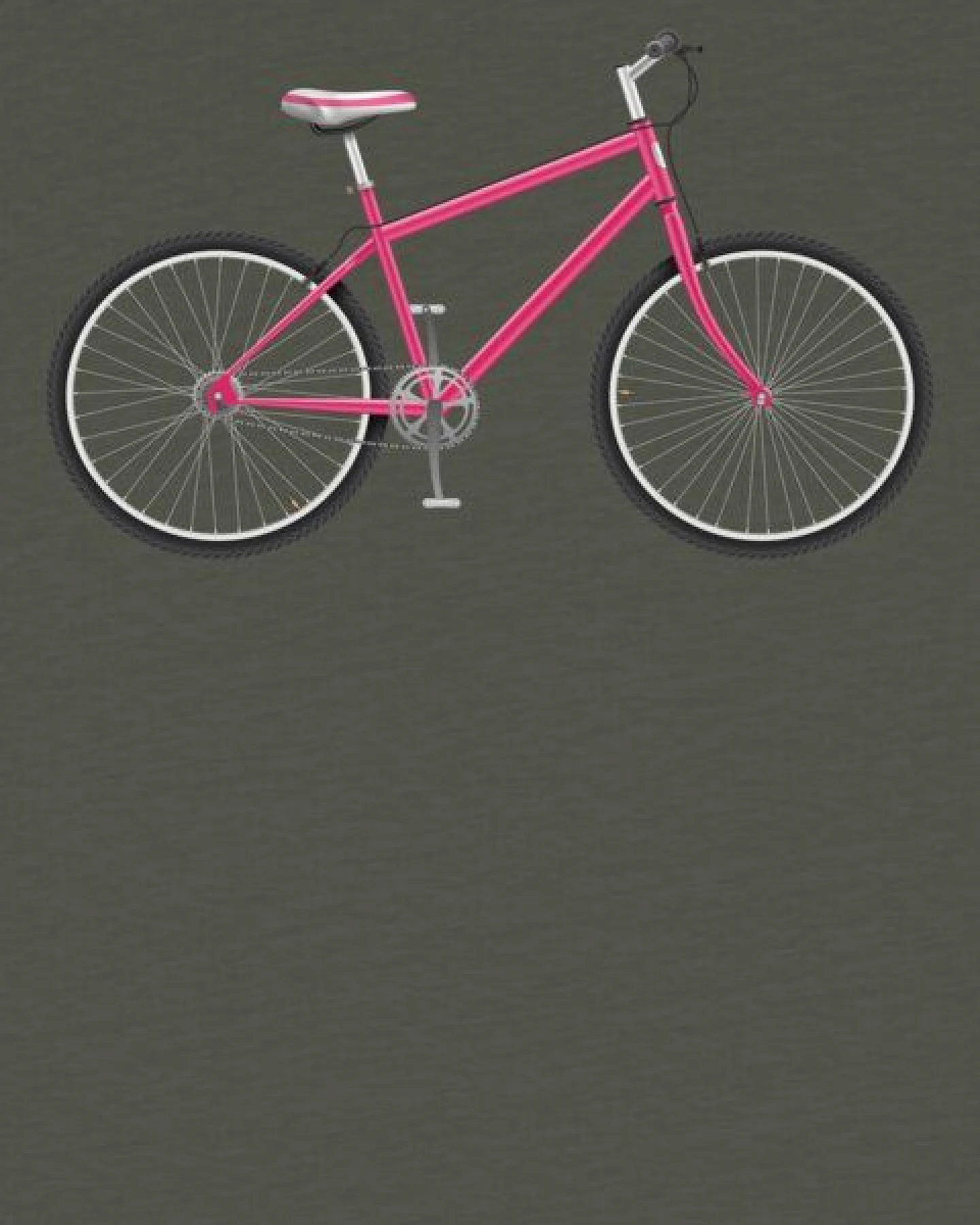 watabout.kids T-Shirt Kinder Pink Bike – Ansicht 2